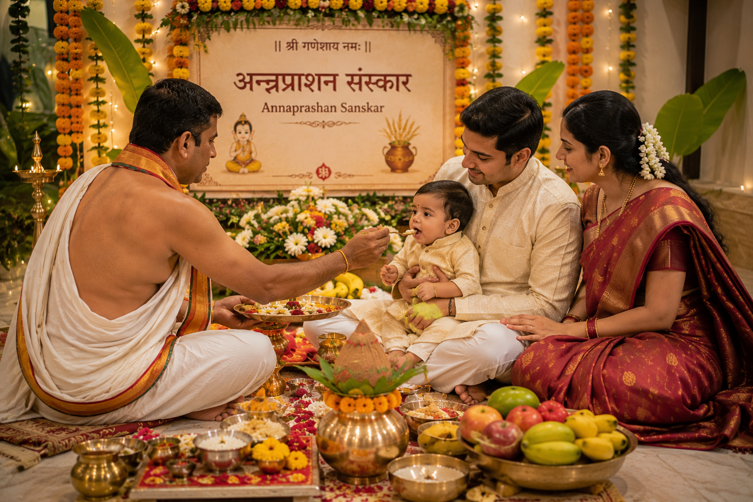 Annaprashan Sanskar: 3 Baby’s First Solid Food Rules